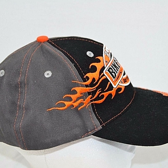 2005 Bike Week Daytona Beach Black/Orange Flames B - Picture 4 of 5